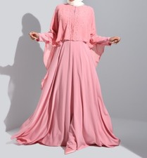 NEU: Maxikleid Rosa Perlen