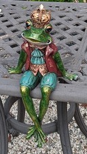 Frosch Figur Kantenhocker von Claire & eef  30cm