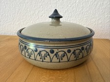 Nordstrander Töpferei Deckeldose DM 18cm NEUWERTIGER ZUSTAND - RAR