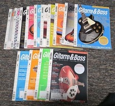 14x Gitarre & Bass 2003/04 Musik Zeitschrift Fachmagazin Sammlung Hefte Jahrgang