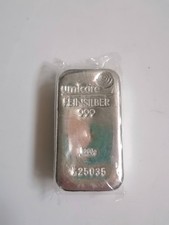 silberbarren 1 kg Umicore (Größe 88 x 48 x 25) mit abgerundeten Ecken