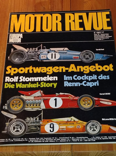 Motor revue heft 9 71 - revue, /