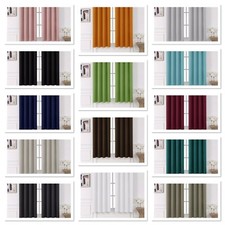 Gardine / Vorhang / Blickdicht / Thermo / Ösen / Kräuselband /ver. Farben & Gr.