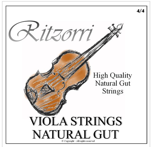 Ritzorri natural gut - natural, viola