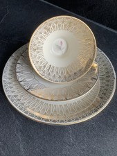 Bavaria Kronester vintage Sammelgedeck Sammeltasse Gold Goldrand Rose 1983 ?