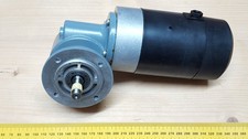 Kleiner Elektromotor, Getriebemotor, 24 Volt.