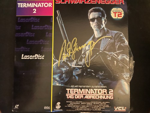Arnold schwarzenegger signed - arnold,