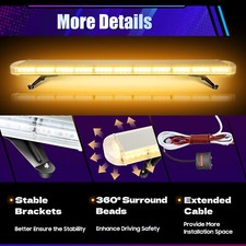 96 LED Lichtbalken Warnbalken Abschleppwagen Rundumleuchte Warnleuchte Light Bar