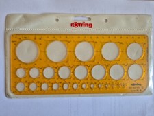 Rotring - Schablone Kreise -