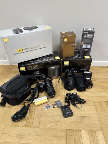 Nikon d5000 paket - nikon, kamera