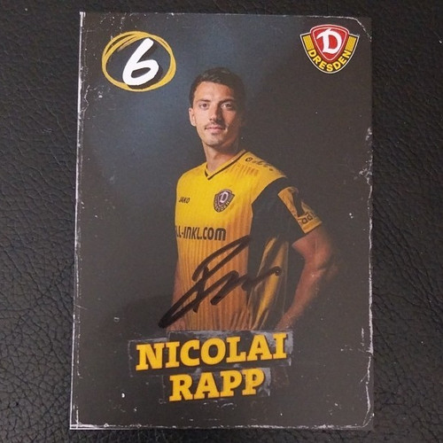 Nicolai rapp dynamo dresden - dynamo,