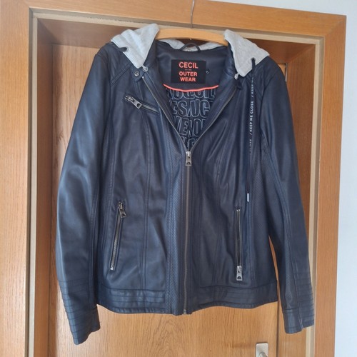 Lederimitat jacke cecil xl - jacke, gr.xl
