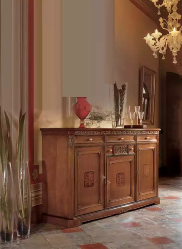 Klassischer schrank massivholz - schrank,
