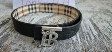 Burberry Gürtel Schwarz /