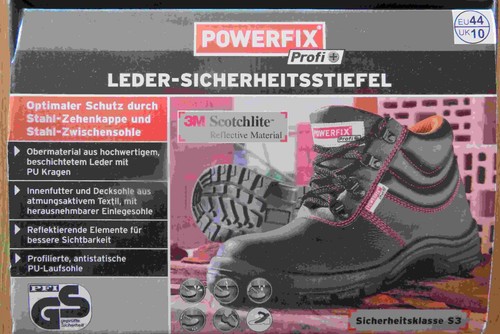Leder sicherheitsstiefel - leder-sicherheitsstiefel, s3