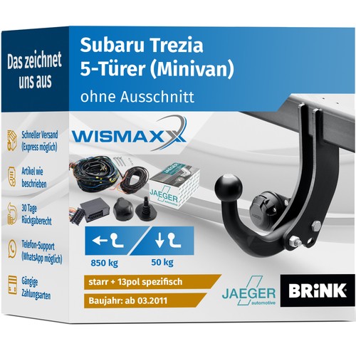 Anhängerkupplung für subaru - anhÄngerkupplung,