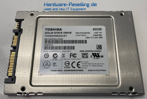 Toshiba 60gb ssd sata - toshiba, iii