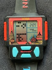 1990 Nintendo TETRIS Watch Game Armbanduhr Vintage