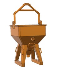 Betonsilo / Betonkübel -