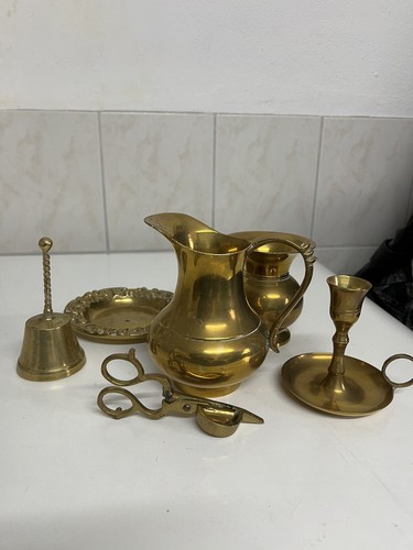 Messing konvolut gong vasen - messing,