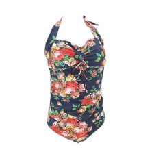 EastElegant Umstandsbadeanzug Blumenmuster Schwangerschaft Größe M Schwimmanzug 