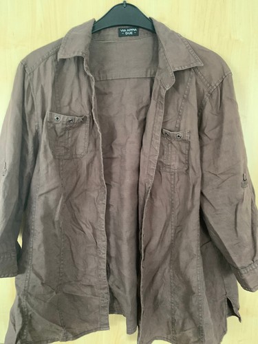 Damen leinenbluse von via - von,