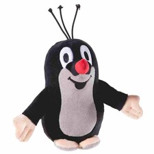 Heunec Kleiner Maulwurf Figur, Kuscheltier, Plüschtier, Stofftier, 16 cm, 633667