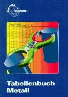 Tabellenbuch metall von max - tabellenbuch,