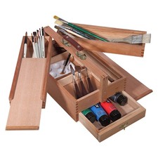 Malkoffer Holz Malkasten