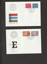 3 Schweiz FDC Mi. Nr. 900-901 + 947-948 + 1094-1095  "  E U R O P A  "