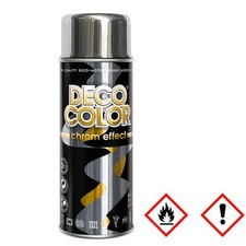 1 Stück 400ml silber Chromspray Effektspray Farbe Lack-Spray 12240