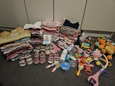 139 Teilen Baby Mädchen XXL Klamotten Paket Kleiderpaket Kleidungspaket Gr....