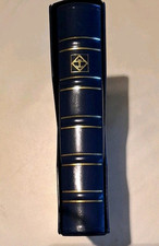 Leuchtturm OPTIMA Album  im Schuber  blau , sehr guter Zustand 