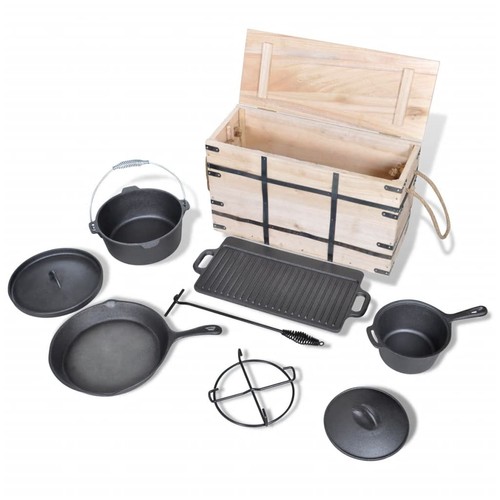 Gusseisen dutch oven set - oven,