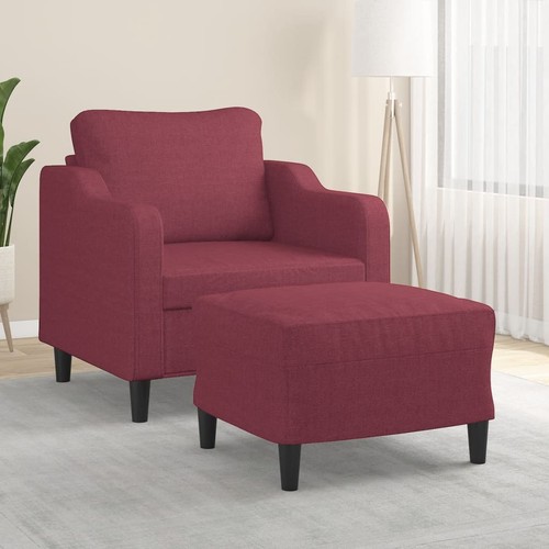 Sessel mit hocker - sessel,