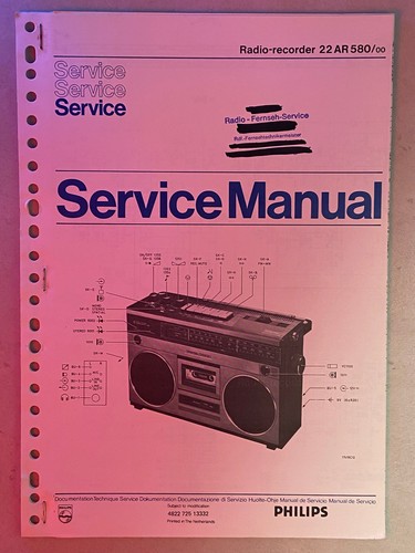 Philips service manual - philips, service-manual