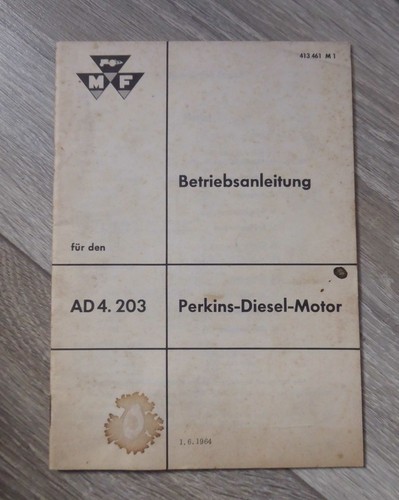 Perkins 203 dieselmotor - 4.203,