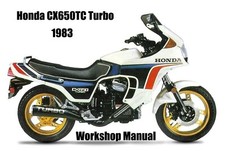 HONDA CX650TC TURBO 1983