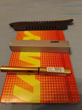 Lamy Safari bronze M FüllerFüllfederhalter Sonderedition 2020+Lamy Notizbuch OVP