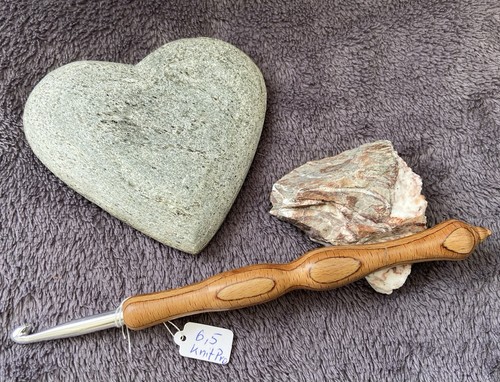 Häkelnadel mm handgemacht - 6,5,