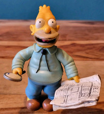 THE SIMPSONS GRANDPA ABE SIMPSON - Playmates Interactive Figur