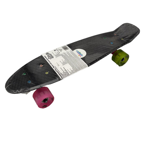 Skateboard neon fun rules - skateboard,