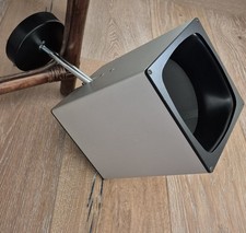 selten Staff Decken Strahler Silber Eckig 60er 70er  15x15x21cm MCM  Vintage