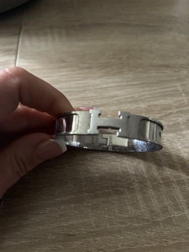 Hermes clic armband stahl - h,