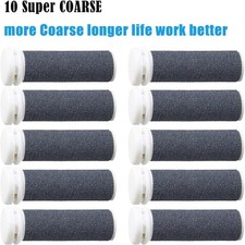 10X Mineral Ersatzrollen Für Emjoi Micro Pedi Hornhautentferner Nachfüllrollen