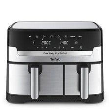 Tefal EY905D Dual Easy Fry&Grill Doppel-Heißluftfritteuse inkl Grillfunktion