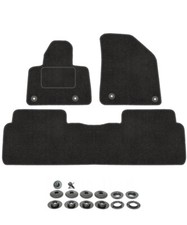 Velours Fußmatten für