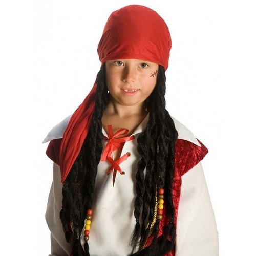 Piraten kinder perücke - perücke, mit
