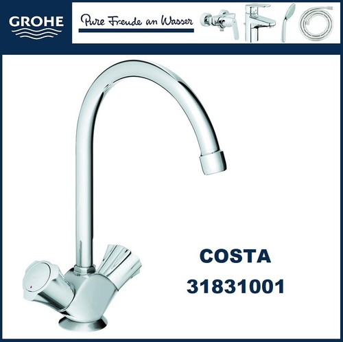 Grohe spültisch armatur costa - spültisch,