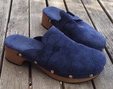 Clogs Girlhood Jeansblau 40